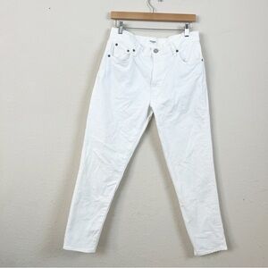 Moussy White Skinny Jeans Size 30